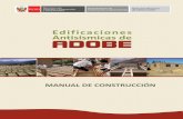 Manual  de construções antissísmicas em adobe do Ministério de Vivendas e Edificações Peruano