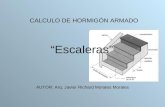 CALCULO DE HORMIGÓN ARMADO "ESCALERAS"