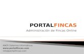 Administración de fincas online Portalfincas