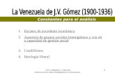La Venezuela de Juan Vicente Gómez