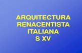 Arquitectura renacentista italiana