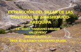 Canteras Añashuayco-Arequipa