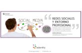 Redes sociales y entorno profesional