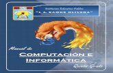 Manual Didáctico de computación e informática.