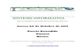 Sintesis informativa 06 10 2011