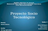 Proyecto Socio Tecnologico