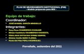 Plan de mejoramiento institucional - JGARCIA 2011