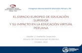 EEES y su impacto en la Educación Virtual Peruana