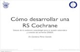 Cómo crear un RS Cochrane