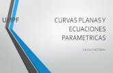 Curvas planas y ecuaciones parametricas