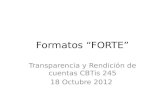 Formatos FORTE (JTRC 18/10/2012)