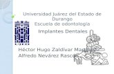 Hector Zaldivar Implantes dentales
