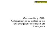 Geomedia y SIG para el análisis de los bosques de ribera del Ebro. Enseñanza Secundaria.