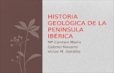 Historia geológica península ibérica Carmen marin