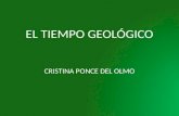 El tiempo geológico Cristina Ponce