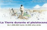 Clase La Tierra en el Pleistoceno