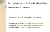 Introducción a la sustentabilidad, sexta clase