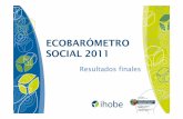 Ecobarómetro social 2011: valoración de la población vasca sobre el medio ambiente