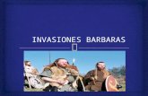 Invasiones barbaras