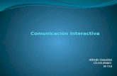 Comunicación Interactiva - Alfredo Gonzalez - M-716