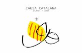 Presentación del libro CAUSA CATALANA, APUNTES Y COMAS