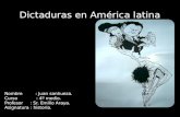 Dictaduras en américa latina