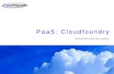 Paas: Cloudfoundry - CloudHispano