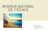 Reserva nacional de titicaca