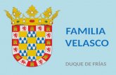 Ducado de Frías (Familia velasco)
