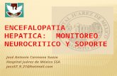 Encefalopatia  hepatica  monitoreo neurocritico y soporte
