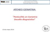 Ateneo geriatría- Paniculitis