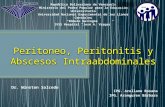 peritoneo, peritonitis y abscesos intraabdoominales