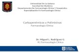 Carbapenémicos y polimixinas farmacología clínica