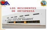 MEDICOS RESIDENTES DE ORTOPEDIA Y TRAMAUTOLOGÍA.
