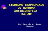 Sindrome inapropiado de hormona antidiuretica