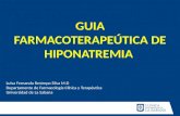 Guia de manejo de hiponatremia. famacologia clinica