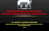 HISTIOCITOSIS X. LINFANGIOLEIOMIOMATOSIS PULMONAR. DR CASANOVA