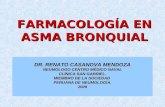Farmacologia en Asma Bronquial  Dr. Casanova