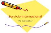 Servicio internacional alum