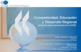 Competitividad, Educación y Desarrollo Regional