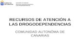Recursos de Atención a las Drogodependencias (Canarias)