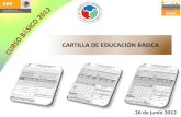 Cartilla evaluacion 2012