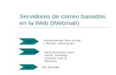 Grupo 4   servidores de correo basados en la web (