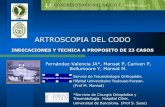 Artroscopia de codo. Presentación de estudio en Congreso SECOT 2004