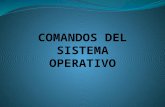 Comandos del sistema operativo