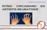 Ritmo circadiano en artritis reumatoidea