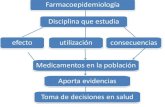 Farmacoepidemiología Mapa conceptual núcleo 1