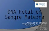 Diagnóstico Prenatal con DNA Fetal en Sangre Materna