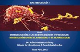 Bacteriologia i.generalidades.interaccionpatogenohospedador