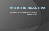 Artritis reactiva - gota y calculos